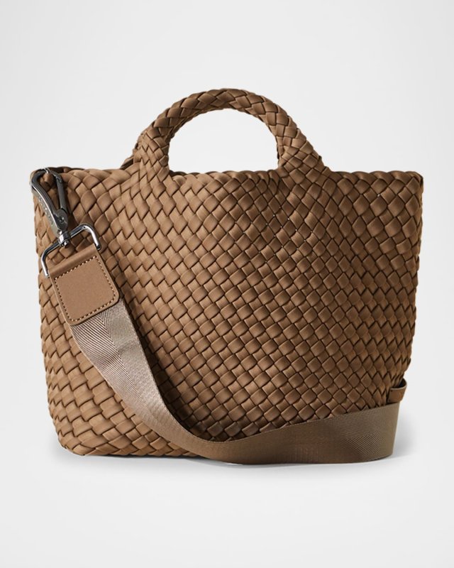 St. Barths Small Woven Tote Bag